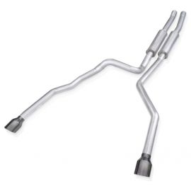 Stainless Works 2021 Ram TRX 6.2L Legend Catback w/ Black Chrome Tips buy in USA