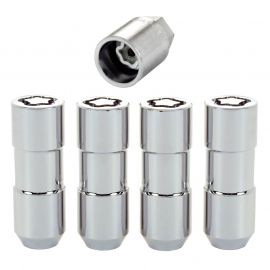 McGard Wheel Lock Nut Set - 4pk. (Cone Seat Duplex) 9/16-18 / 7/8 Hex / 2.5in. Length - Chrome buy in USA