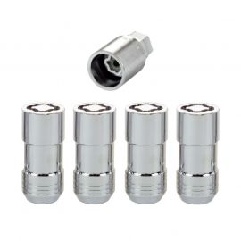 McGard Wheel Lock Nut Set - 4pk. (Cone Seat) M14X1.5 / 21mm & 22mm Dual Hex / 1.965in. L - Chrome buy in USA