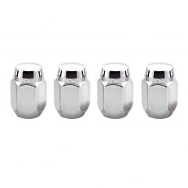 McGard Hex Lug Nut (Cone Seat) M12X1.25 / 13/16 Hex / 1.28in. Length (4-Pack) - Chrome buy in USA