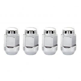 McGard Hex Lug Nut (Cone Seat Bulge Style) 1/2-20 / 3/4 Hex / 1.45in. Length (4-pack) - Chrome buy in USA