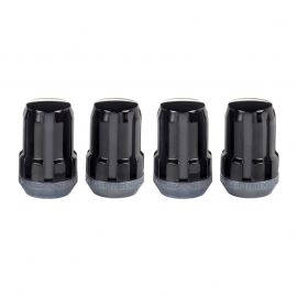 McGard SplineDrive Lug Nut (Cone Seat) M12X1.25 / 1.24in. Length (4-Pack) - Black (Req. Tool) buy in USA