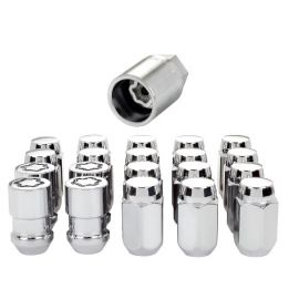 McGard 5 Lug Hex Install Kit w/Locks (Cone Seat Nut) M12X1.5 / 13/16 Hex / 1.5in. Length - Chrome buy in USA