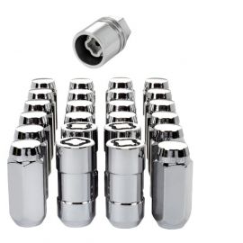 McGard 6 Lug Hex Install Kit w/Locks (Cone Seat Nut) M14X1.5 / 22mm Hex / 1.945in. Length - Chrome buy in USA