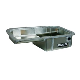 Moroso Acura/Honda 1.6L B16A3 Kicked Out Drag Race Baffled 5qt 5-5/8in Aluminum Oil Pan buy in USA