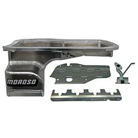 Moroso Mitsubishi Evo 7/8/9 (w/Lower Intercooler Pipe) Road Race Baffled Wet Sump 6.5qt Alum Oil Pan buy in USA