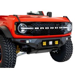 Addictive Desert Designs 21-22 Ford Bronco Bomber Front Bumper (w/ 3 Baja Designs LP4 Mounts) buy in USA