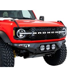 Addictive Desert Designs 21-22 Ford Bronco Bomber Front Bumper (w/ 3 Rigid 360 Mounts) buy in USA