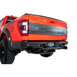 Addictive Desert Designs 2022+ Ford Raptor Stealth Fighter R Bumper w/ 2 Cube Lights - Hammer Black buy in USA