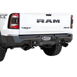 Addictive Desert Designs 2021 Dodge RAM 1500 TRX Stealth Fighter Rear Bumper - Hammer Black buy in USA