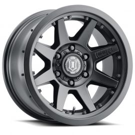 ICON Rebound Pro 17x8.5 6x5.5 25mm Offset 5.75in BS 95.1mm Bore Satin Black Wheel buy in USA