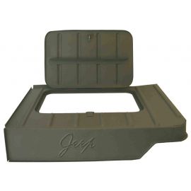 Omix Tool Compartment with Script 46-75 Willys & Models buy in USA