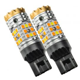 Oracle 7443-CK LED Switchback High Output Can-Bus LED Bulbs - Amber/White Switchback buy in USA