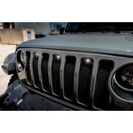 Oracle Pre-Runner Style LED Grille Kit for Jeep Wrangler JL - White buy in USA