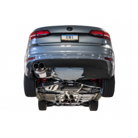 AWE Tuning 09-14 Volkswagen Jetta Mk6 1.4T Touring Edition Exhaust - Chrome Silver Tips buy in USA