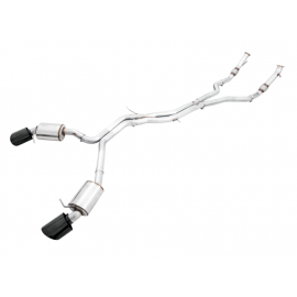 AWE Tuning Audi B9 RS 5 Sportback Touring Edition Exhaust-Non Resonated- Diamond Black RS Style Tips buy in USA