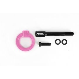 Perrin 02-07 Subaru WRX/STI Tow Hook Kit (Front) - Hyper Pink buy in USA