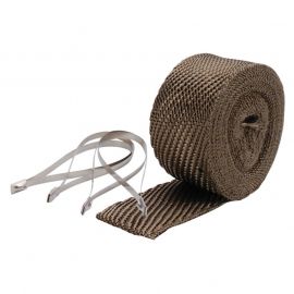 DEI Exhaust Wrap Kit - Pipe Wrap and Locking Tie - Titanium buy in USA