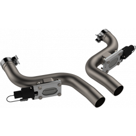 QTP 11-18 Dodge Challenger/Charger 5.7L 2.5in 304SS Aggressor Cutout Dual Mid Pipes buy in USA