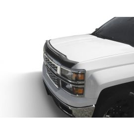 AVS 14-15 Chevy Silverado 1500 Aeroskin Low Profile Hood Shield w/ Lights - Black buy in USA