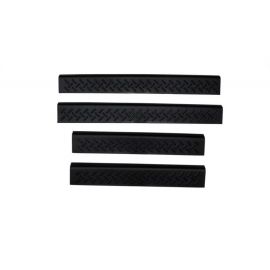 AVS 00-07 Chevy Silverado 1500 Ext. Cab Stepshields Door Sills 4pc - Black buy in USA