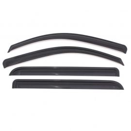 AVS 07-13 Hyundai Veracruz Ventvisor Outside Mount Window Deflectors 4pc - Smoke buy in USA