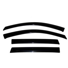 AVS 07-18 Jeep Wrangler Unlimited Ventvisor Outside Mount Window Deflectors 4pc - Smoke buy in USA