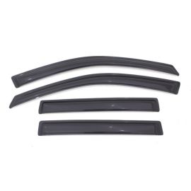 AVS 11-17 Jeep Compass (Old Body Style) Ventvisor Outside Mount Window Deflectors 4pc - Smoke buy in USA