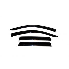 AVS 07-10 Mitsubishi Outlander Ventvisor Outside Mount Window Deflectors 4pc - Smoke buy in USA