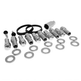 Race Star 12mmx1.5 GM Closed End Deluxe Lug Kit - 10 PK buy in USA