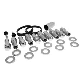 Race Star 14mm x 1.5 Open End 1.38in Shank w/ .875in Head 15+ Mustang Deluxe Lug Kit - 10 PK buy in USA