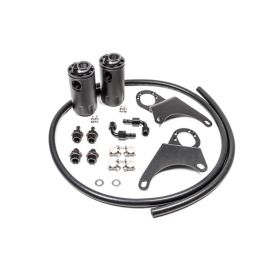 Radium Engineering Mitsubishi Evo 8-9 Dual Catch Can Kit Fluid Lock buy in USA