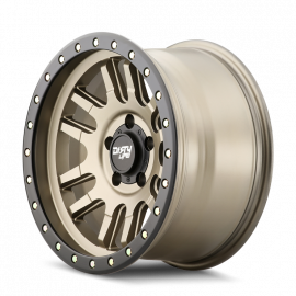 Dirty Life 9309 Canyon Pro 17x9/5x127 BP/-12mm Offset/71.5mm Hub Satin Gold Wheel - Beadlock buy in USA