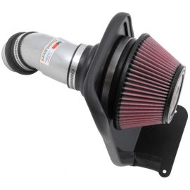 K&N 14-16 Kia Soul L4 2.0L Typhoon Cold Air Intake Aluminum Silver buy in USA