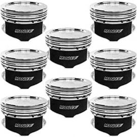 Manley 2018+ Ford Coyote 5.0L 6.75cc Dish 3.700in Bore 12:1 CR 22mm Pin Platinum Ext Duty Pistons buy in USA