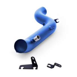 Mishimoto 2016 Ford Focus RS 2.3L Performance Air Intake Kit - Wrinkle Nitrous Blue buy in USA