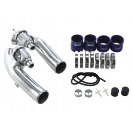 HKS 09-10 GT-R R35 SSQV4 BOV Kit Includes 2 SSQV & Polished Aluminum Pipes buy in USA