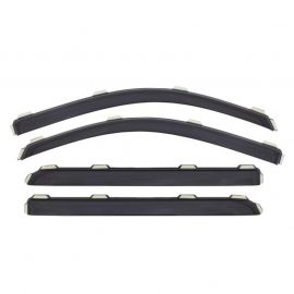 AVS 14-18 Hyundai Genesis Ventvisor In-Channel Front & Rear Window Deflectors 4pc - Smoke buy in USA