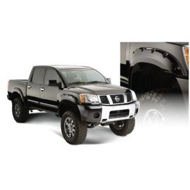 Bushwacker 04-15 Nissan Titan Pocket Style Flares 2pc 67.1/78.9/84/96in - Black buy in USA