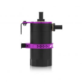 Mishimoto Universal Baffled Oil Catch Can - Purple buy in USA