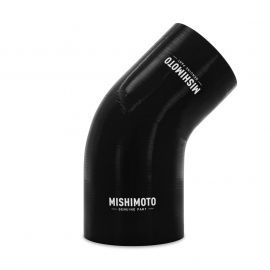 Mishimoto Silicone Reducer Coupler 45 Degree 3in to 3.75in - Black buy in USA