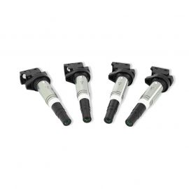 Mishimoto 2002+ BMW M54/N20/N52/N54/N55/N62/S54/S62 Four Cylinder Ignition Coil Set of 4 buy in USA