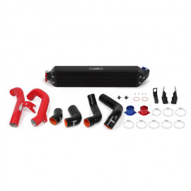 Mishimoto 2016+ Honda Civic 1.5T / 2017+ Honda Civic Si Black Intercooler Kit w/Red Pipes buy in USA