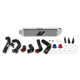 Mishimoto 2016+ Honda Civic 1.5T / 2017+ Honda Civic Si Silver Intercooler Kit w/Black Pipes buy in USA