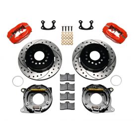 Wilwood Forged Dynalite P/S Park Brake Kit Drill-Red Small Ford 2.50in Offset buy in USA