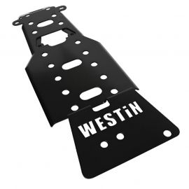 Westin/Snyper 07-11 Jeep Wrangler Transmission Pan Skid Plate - Textured Black buy in USA