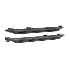 Westin/Snyper 07-17 Jeep Wrangler Unlimited Triple Tube Rock Rail Steps - Textured Black buy in USA