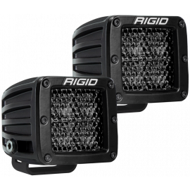 Rigid Industries D Series PRO Midnight Edition - Spot - Diffused - Pair buy in USA