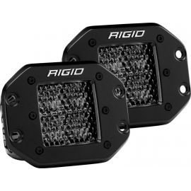 Rigid Industries D Series PRO Midnight Edition - Spot - Diffused - Pair buy in USA