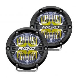 Rigid Industries 360-Series 4in LED Off-Road Drive Beam - White Backlight (Pair) buy in USA